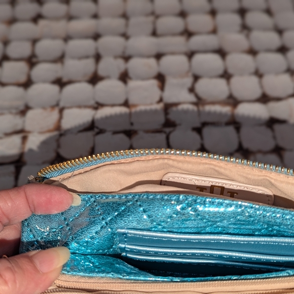 Caroline Hill  Aqua blue Clutch body bag - Picture 4 of 12